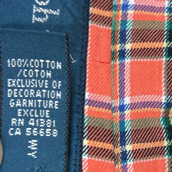 Ralph Lauren Button Down Shirt Mens XXL Red Plaid 100% Cotton Preppy Classiccore - Picture 5 of 5